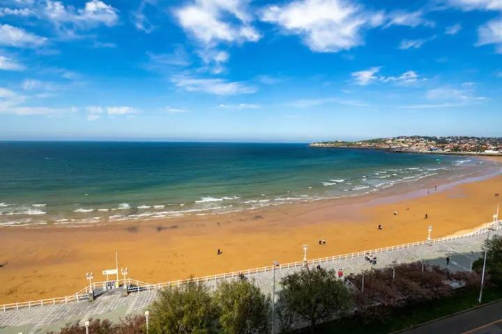 Apartamento Ezcurdia 22 Playa De San Lorenzo Primera Linea ヒホン エクステリア 写真